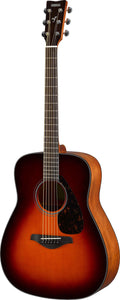 Yamaha FG800 Acoustic Guitar with Solid Spruce Top in Brown Sunburst