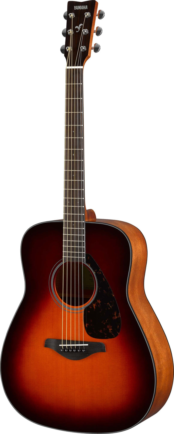 Yamaha FG800 Acoustic Guitar with Solid Spruce Top in Brown Sunburst