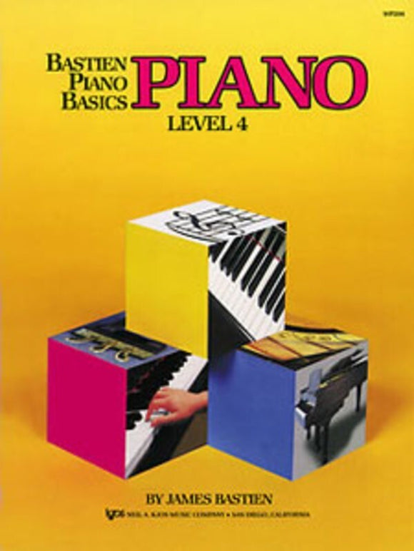 Bastien Piano Basics Piano Level 4 - James Bastien