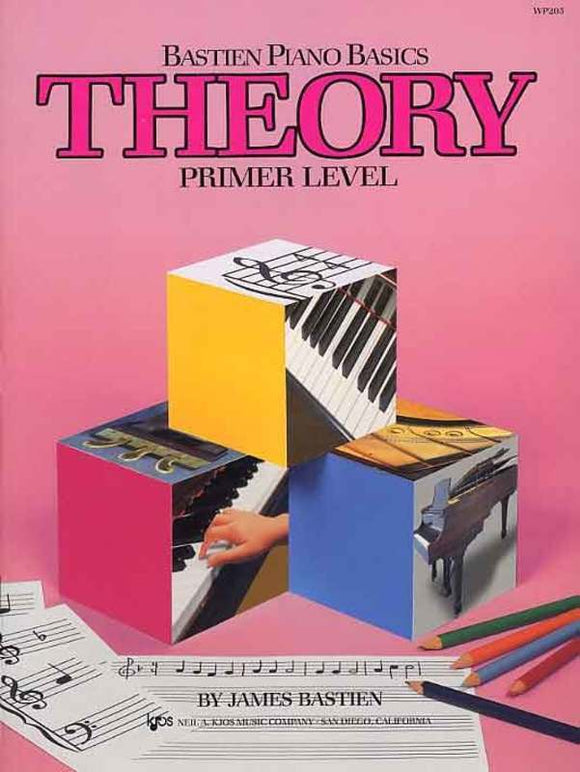 Bastien Piano Basics, Theory, Primer Level- James Bastien