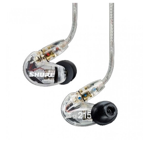 Shure SE215-CL Stereo In-Ear Clear Earphones